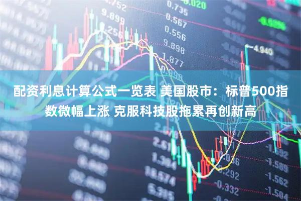 配资利息计算公式一览表 美国股市：标普500指数微幅上涨 克服科技股拖累再创新高